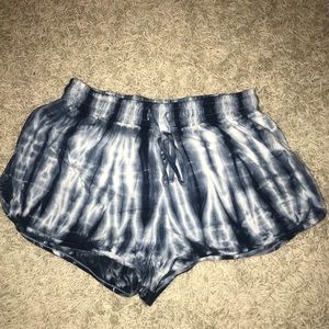 Boutique tie dye cotton shorts